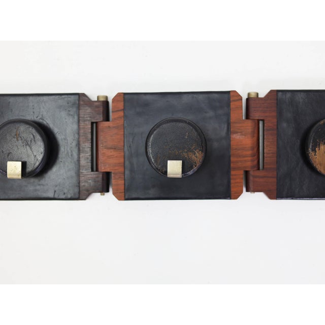 Model 1801 Wall-Mounted Coat Rack by Ico Parisi for Stildomus Selezione, Italy, 1959, in Good conditions. Designed 1950 to...