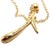 1980s Tiffany & Co. Elsa Peretti Gold Initial I Pendant Necklace 1983 For Sale - Image 5 of 6