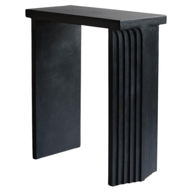 Arc Console in Fiber Concrete by Kristian Sofus Hansen For Sale - Image 8 of 8