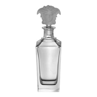 Versace Rosenthal Medusa Decanter New in Box - Treasury For Sale