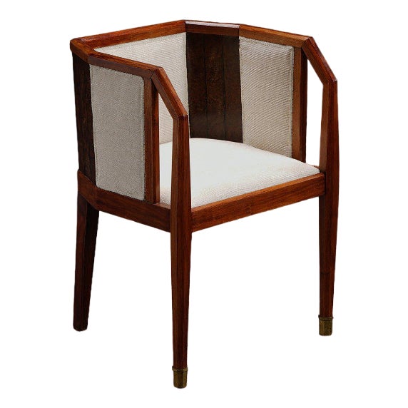 Art Deco Desk Chair, Belgium, 1930s For Sale