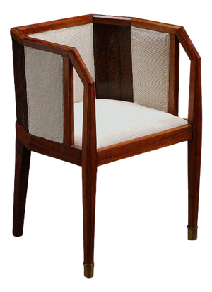 Art Deco Desk Chair, Belgium, 1930s