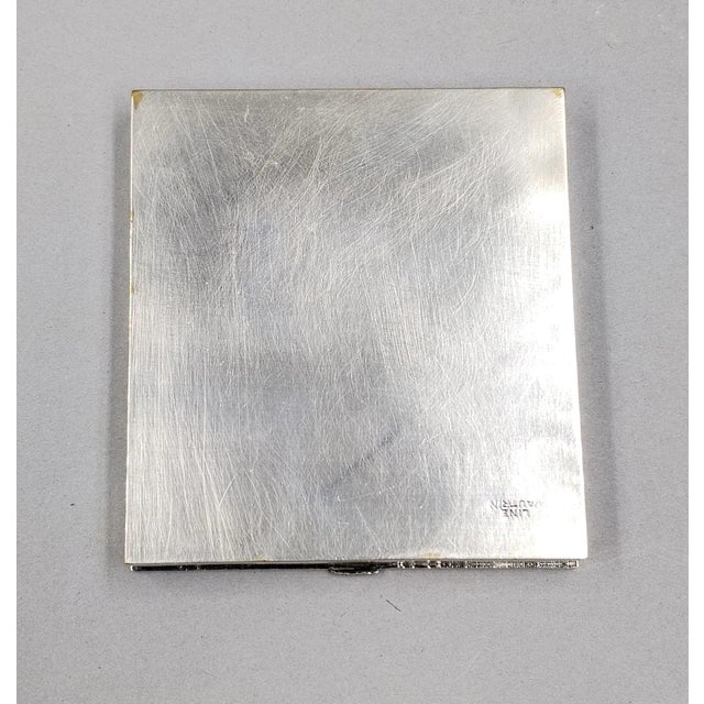 Rare French Line Vautrin Silvered Bronze Holopherne Box For Sale In Atlanta - Image 6 of 15