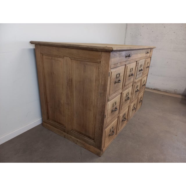 Oak Workshop Cabinet with Drawers, 1890s For Sale - Image 5 of 18