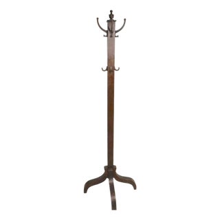 Early 20th Century Turn of the Century Coat Tree Hat Rack For Sale