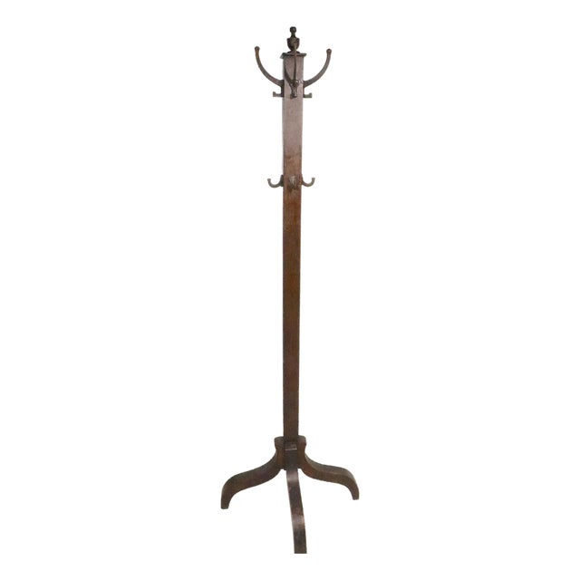 Early 20th Century Turn of the Century Coat Tree Hat Rack For Sale