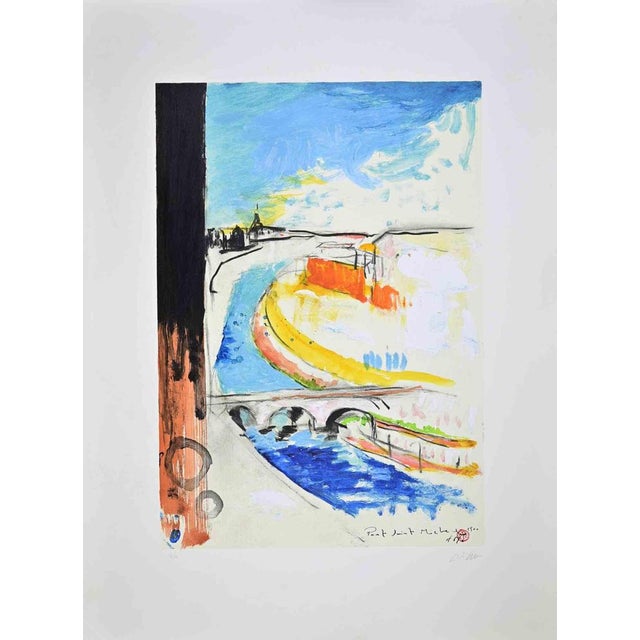 Piero Pizzi Cannella, Bonjour Matisse, Lithograph, 2007 For Sale - Image 6 of 9