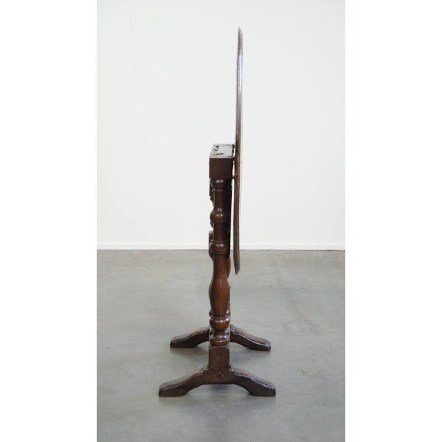 Antique Folding Side Table, Early 17th Century For Sale - Image 3 of 14