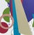 Abstract Box Spring Trampoline by Amy Hutcheson | Paper collage on wood cradle Abstract shapes and colors. For Sale - Image 3 of 5
