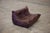 Chocolate Brown Leather Togo Sofa, 1970s, Set of 5 For Sale - Image 4 of 12