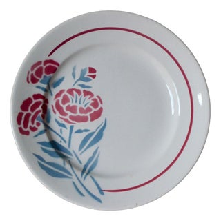 Hélène Plates from Givors, 1940s, Set of 6 For Sale