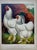 Set of 4 original chromolithographs from Cassell's Poultry Book, circa 1890. Featuring beautifully illustrated prize-...