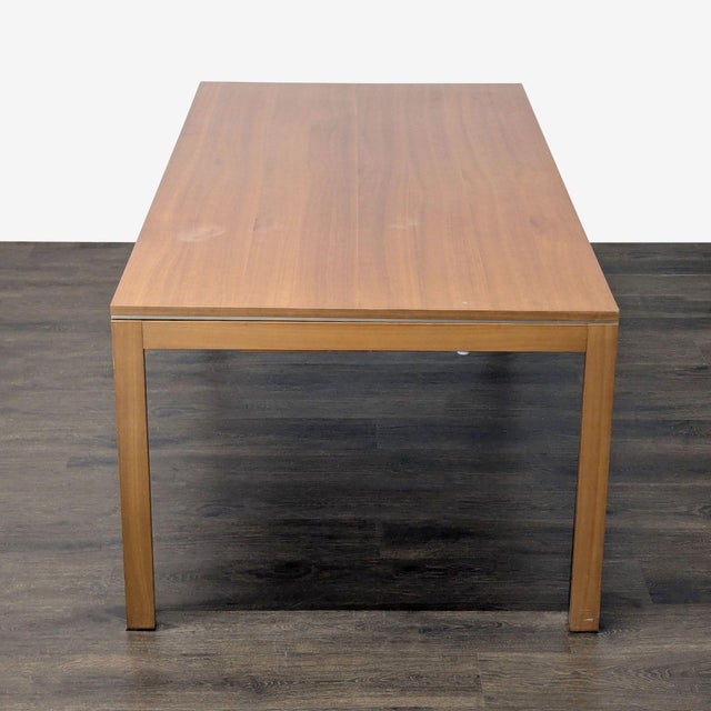 Wood Calligaris Dining Set With Extendable Table and 8 Red Chairs For Sale - Image 7 of 15