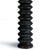 Coastal Regina Andrew Accordion Table Lamp in Ebony For Sale - Image 3 of 6