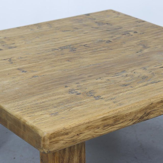 Vintage Rustic Farmhouse Coffee Table For Sale - Image 6 of 9