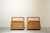 Bedside Tables in Oak and Steel, 1960s, Set of 2 For Sale - Image 9 of 9