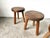 1960s Vintage Tripod Stools in Beech, 1960s, Set of 3 For Sale - Image 5 of 10