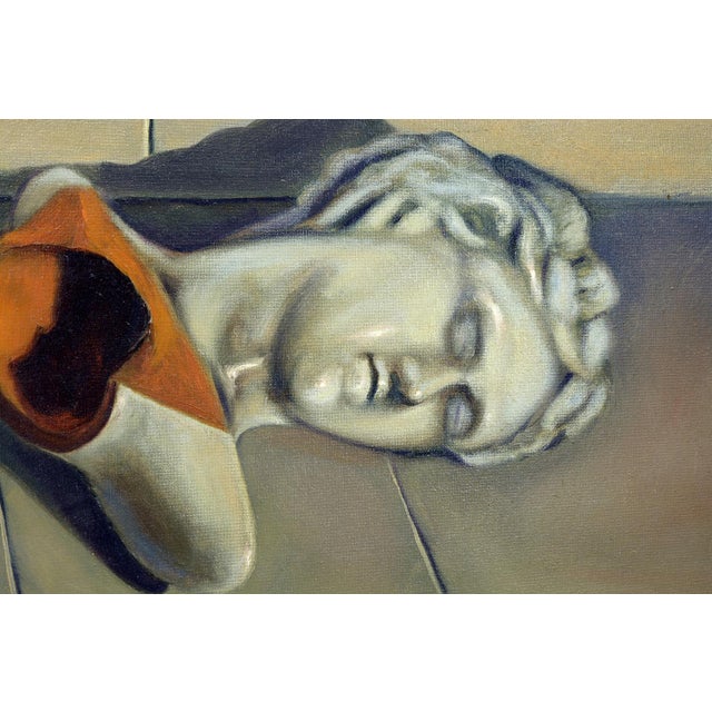 2000 - 2009 Maximilian Ciccone, Composition, Oil on Canvas For Sale - Image 5 of 8