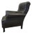 Leather Lounge Chair With Nailhead Detail For Sale