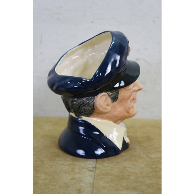 Royal Doulton English Traditional Nautical Yachtsman Sailboat Toby Character Jug For Sale - Image 11 of 12