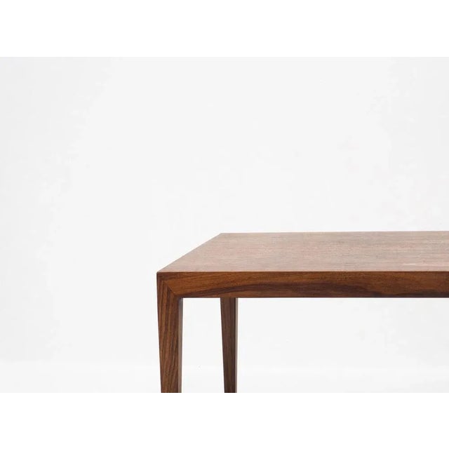 Rosewood Coffee Table by Severin Hansen for Haslev Møbelsnedkeri For Sale - Image 6 of 8
