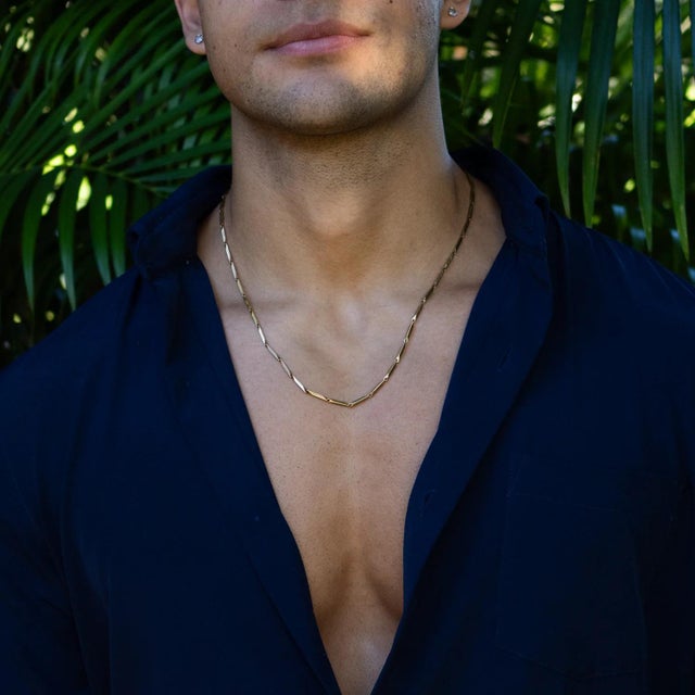 Elevate your look with the Golden Strength Men’s Chain Necklace, designed for men who value both strength and style....