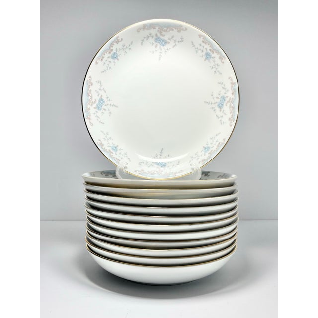 Imperial “Seville” Set of 12 Porcelain Coupe Soup Bowls 7 1/2” Excellent condition. No chips, cracks, or fleabites. Length...