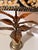 Table Lamp with Sculptural Leaf Base by Willy Daro For Sale - Image 3 of 9
