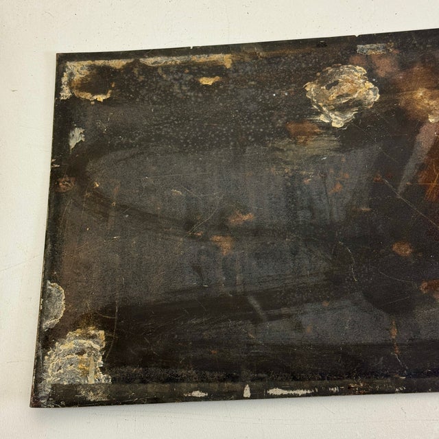 Large Vintage "For Sale" Sign Hand Painted on Sheet Metal, Early 20th Century For Sale - Image 10 of 12