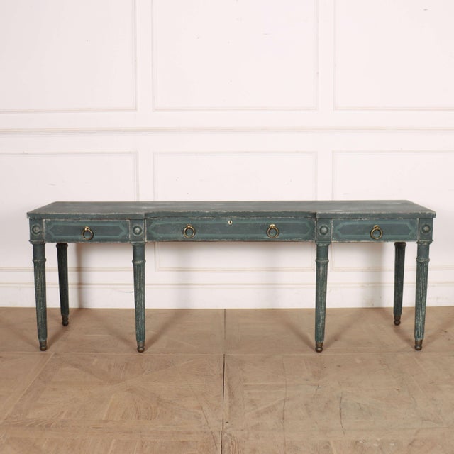 English Regency Console Table For Sale - Image 5 of 12