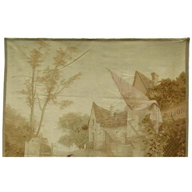French 18th Century Antique French Tapestry For Sale - Image 3 of 9