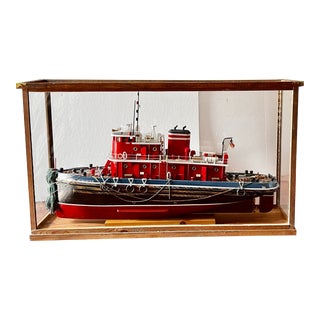 1964 Maritime Ship Model Tug Boat Isabel McAllister New York, Ny Built For Sale