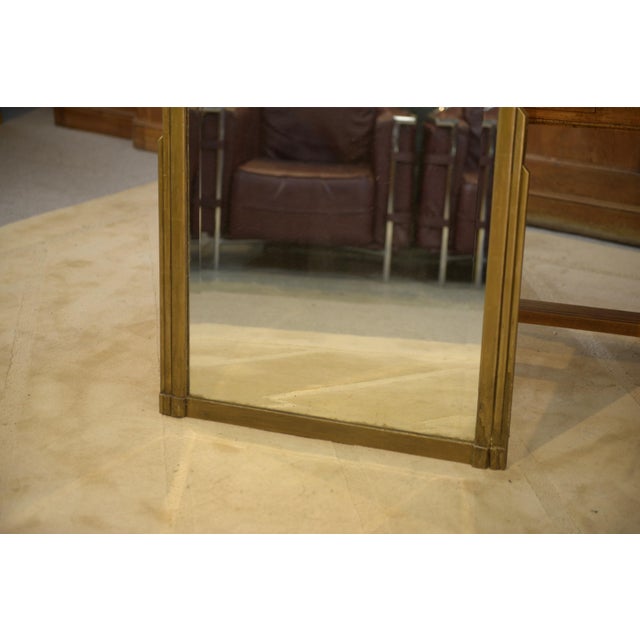 Art Deco Mirror with Beveled Glass, 1930s For Sale - Image 3 of 8