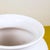 White Glazed Terracotta Vase For Sale - Image 3 of 9