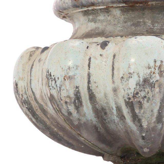 French Cast Iron Tabletop Urn, C. 1890 For Sale - Image 4 of 8