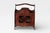 Mid 20th Century Chippendale Revival Wooden Magazine Rack With Center Cutout For Sale - Image 10 of 16