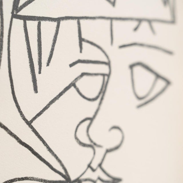 Françoise Gilot, Composition, Lithograph, 1951, Framed For Sale - Image 9 of 12