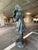 Metropoliton Galleries Attributed Life Size Bronze Garden Statuary of Mozart For Sale - Image 15 of 16