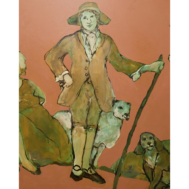 Ira Yeager Country French Farmer With Animals 8 Ft. For Sale In Sacramento - Image 6 of 18