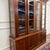 Brown English Bookcase with Glass Doors For Sale - Image 8 of 18