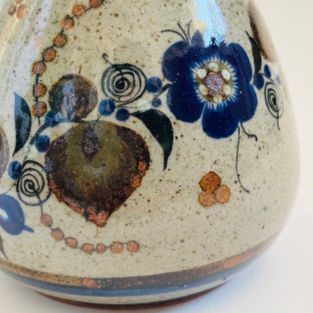 Tonala Pottery Vase For Sale In San Francisco - Image 6 of 11
