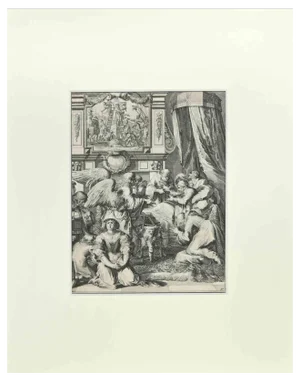 Romeyn de Hooghe, La Manière de se Bien Preparer à La Mort, Etching, 1700