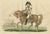 Black Richard Evans, Emperor Francis II of Austria Riding Before a Hilltop Castle, Hand Colored, 1815, Engraving For Sale - Image 8 of 8