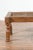 Brown Antique Indian Arched Window Grate Made into a Coffee Table with Baluster Legs For Sale - Image 8 of 13