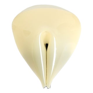 Large Mid-Century Modern Acrylic Glass Wall Lamp, 1950s For Sale