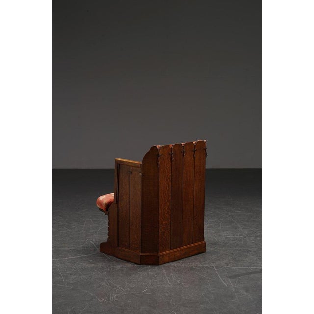 Amsterdamse School Side Chair, 1920s For Sale - Image 3 of 17