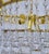 Metal Mid 20th Century Gold Frame Layered Chandelier For Sale - Image 7 of 9