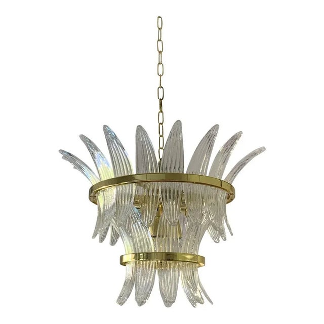 Sputnik Murano Glass Palmetta Chandelier from Simoeng For Sale - Image 12 of 12