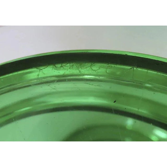 Steuben Pomona Green Art Glass Vase Early 20th Century For Sale - Image 11 of 13