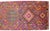 1950s Runner Rug Turkish Hand-Knotted Rug Pink Hallway Decor Kitchen Runner 3x11 Ft Approx For Sale - Image 11 of 13